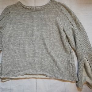 Zara Medium Color block Pullover Split Sleeve